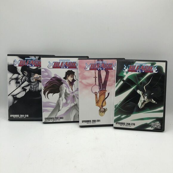 Eight- Twenty And Six Shonen Jump Bleach Anime Series DVD Disc Set Of 20 Lot - Picture 5 of 7